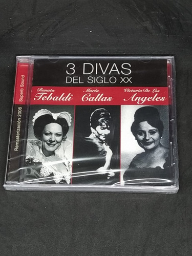 Cd  3 Divas Del Siglo Xx  Maria Callas          Supercultura