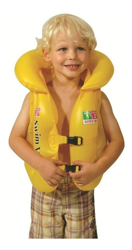 Colete Inflável Infantil Nautika Safe Amarelo