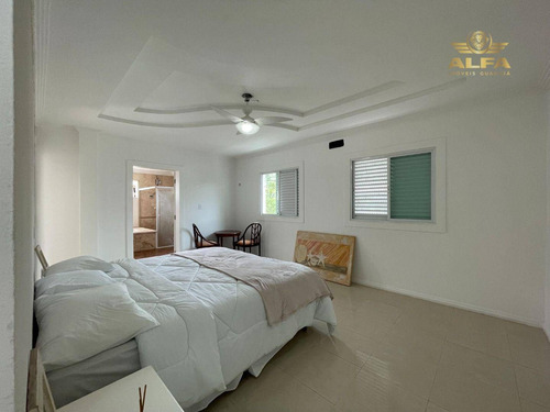 Imagem 18 de 30 de Mansão Na Praia Com 6 Suítes, Lazer Com Piscina, Sauna E Churrasqueira, 4 Vagas - Jardim Acapulco, Guarujá. - Ca0145
