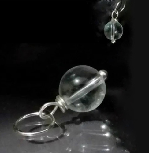 Imagem 4 de 5 de Pedras - Pingente Unissex Quartzo Cristal Prata, Cód108pg12