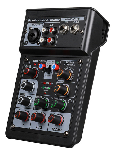 Consola Estéreo Tuner System Mixer Studio Audio Live Board