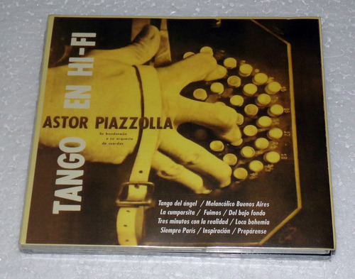 Astor Piazzolla Tango En Hi-fi Cd Sellado Kktus