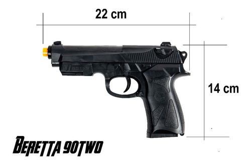 Imagem 2 de 8 de Pistola Airsoft Toy Spring De Plástico Jg Works 6mm