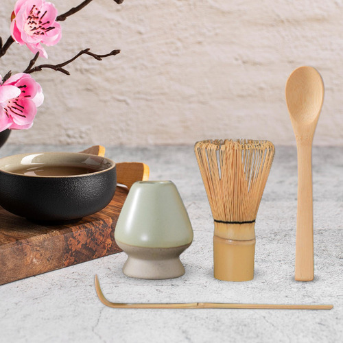 Nuevo Exquisito Juego De Té Japonés Matcha For Preparar