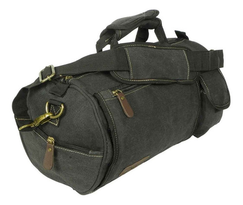 Imagem 2 de 5 de Bolsa Tubular Lona Kevin Transversal Esportiva Academia Bike