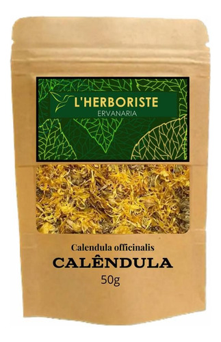Calêndula Chá -  Flor Seca 100% Natural 50g 