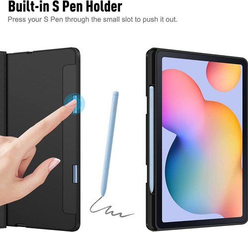 Galaxy Tab S6 Lite 2022 P613 P619 Funda Con Teclado Touchpad