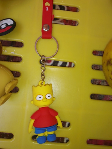 Llavero Los Simpsons Bart Homero 