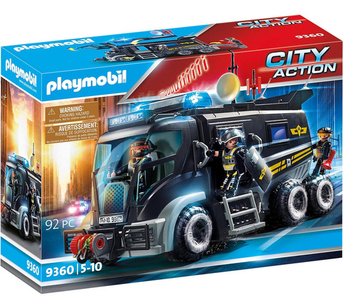 Playmobil City Action 9360 Vehículo Con Luz Led  Sonido