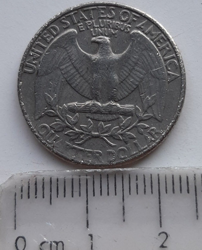 Moneda Eeuu Usa Quarter Dollar Año 1988 United States Dólar (Usado)