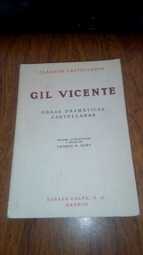 Obras Dramáticas Castellanas - Gil Vicente