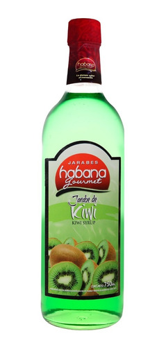 Jarabe Sabor Kiwi Habana Gourmet 750 Ml