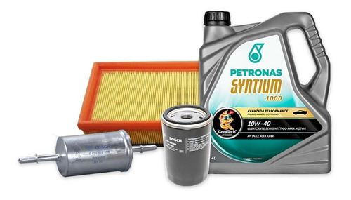 Kit Filtros + Aceite Syntium Ford Focus 1.6i 04 - 10