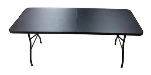 Mesa Dobravél Vg Home Preto Retangular 180x74x74cm