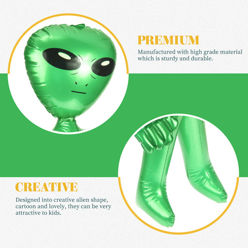 Alien Infla Alien Expand Inflable, 2 Unidades