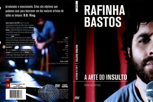 Dvd Lacrado Rafinha Bastos A Arte Do Insulto