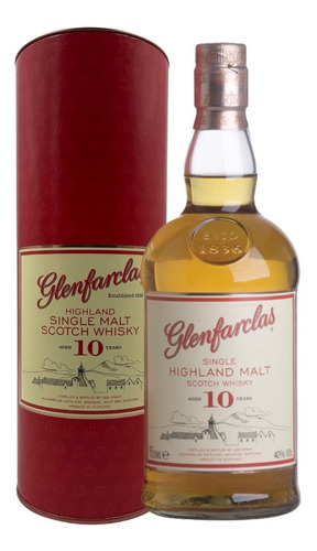 Whisky Glenfarclas 10 Años Single Malt Escoces