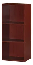 Comprar Librería De 3 Estantes En Caoba
