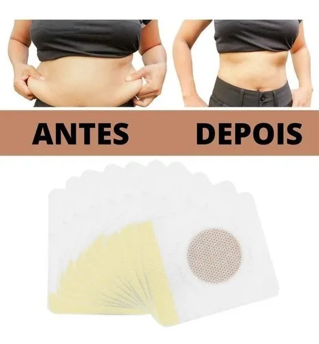 30 Adesivo Slim Pacth Emagrecedor Seca Barriga Slimming