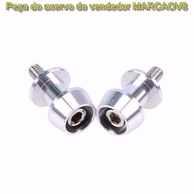 Slider Cinza P Rosca 10 Mm Kawasaki Ninja 250, 300 Er6n E Zx