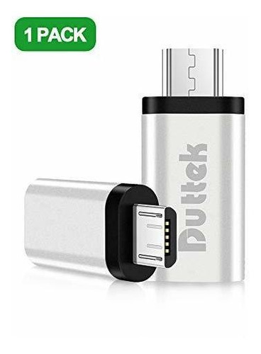 Adaptador Duttek Usb3.1 Tipo C Otg, Usb C Hembra A Micro Usb