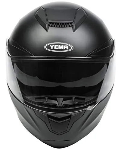 Yema Ym831 Casco Integral Para Motocicleta Con Visera Doble