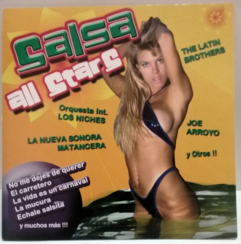 Cd Salsa All Stars  (the Latin Brothers Y Otros)