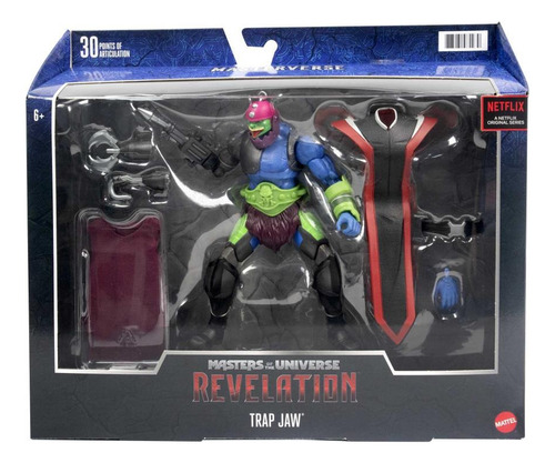 Masters Of The Universe Revelation Masterverse Deluxe Trap J (Usado)