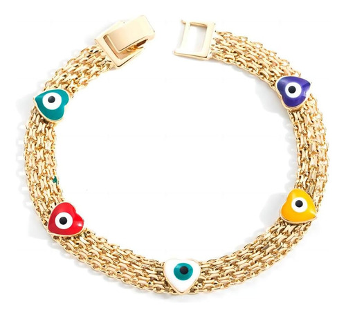 Rrdaily Pulseiras Banhadas A Ouro 14k Para Mulheres Pulseira