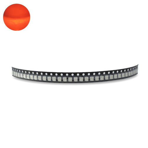 Led Smd 3528 Rojo Alta Luminosidad X 10 Unidades