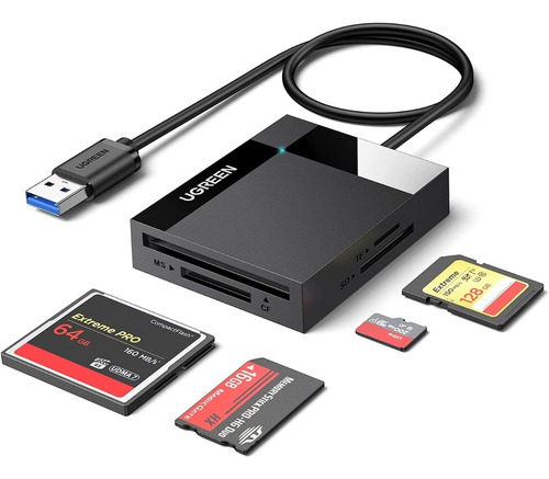 Lector De Tarjeta De Memoria Múltiple 5gbps 4 En 1 Usb 3.0