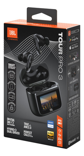 Audifonos Jbltourpro 3 Headphone - True Wireless Black