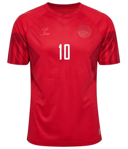 Camiseta Titular Dinamarca Eriksen 10