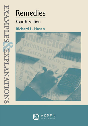 Examples & Explanations For Remedies, De Hasen, Richard L.. Examples & Explanations, Vol. 1. Editorial Aspen Publishers, Tapa Blanda, Edición Fourth Edition En Inglés
