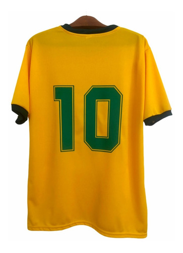  Camiseta Brasil 1982 Socrates - Zico Titular Retro