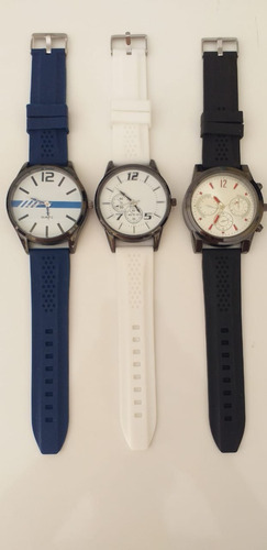 Relógio Masculino Pulseira Borracha