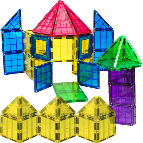 Magees Magnética Building Blocks 100 Set - Imán Juguetes De