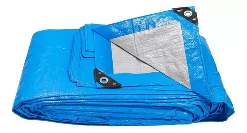Lona Impermeable Uso Rudo 5x6 Metros Azul – Hogarden