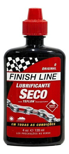 Lubrificante Finish Line Oleo Seco Dry Bike Mtb Speed 120ml