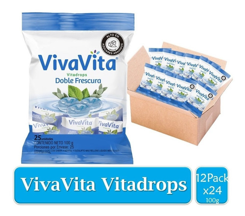 Pastillas Dulces Vivavita Vitadrop - Unidad a $4767