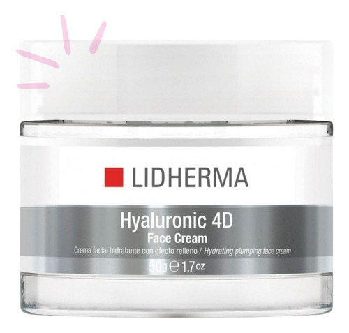 Lidherma Hyaluronic 4d Face Cream Efecto Relleno Antiarrugas