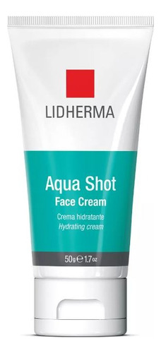 Aquashot Crema Facial Hidratante 50g Lidherma