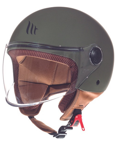 Imagen 1 de 6 de Nuevo Casco Abierto De Mt Helmets Street 2019 Verde