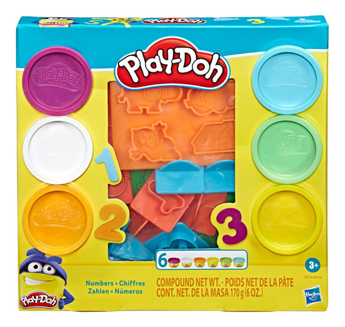 Juguete Play-doh Números 10pza