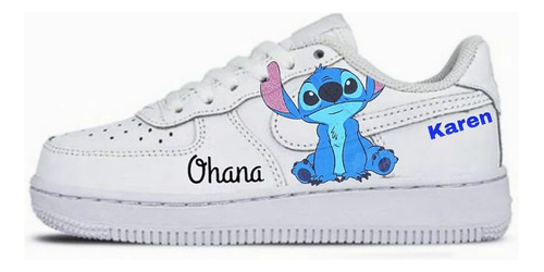 Zapatillas Pintadas A Mano Stich (genéricas)