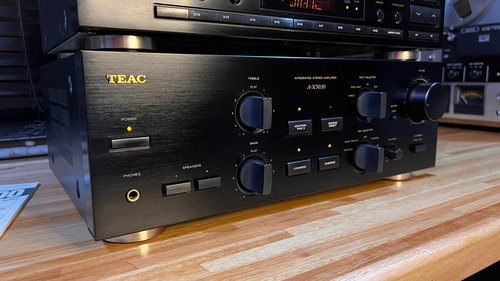 Amplificador Teac A-x5030 + Sintonizador T-x3000!!!! Tbaudio Negro (Usado)