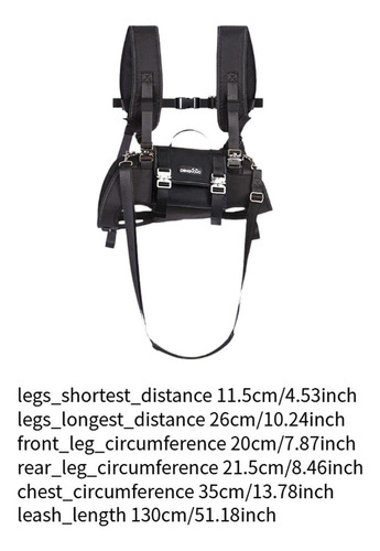 Zl Mochila Transportadora De Mascotas Con Piernas Afuera, A