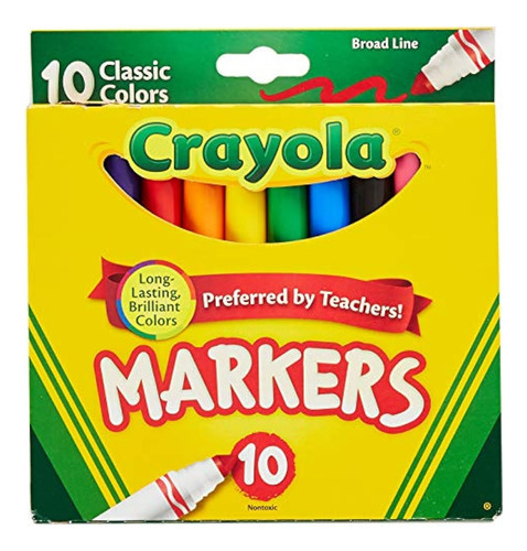 Marcadores Y Resaltadores Amplia Línea De Crayones Clásicos