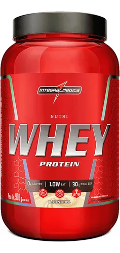 Nutri Whey Protein Baunilha Pote 900g Integralmédica