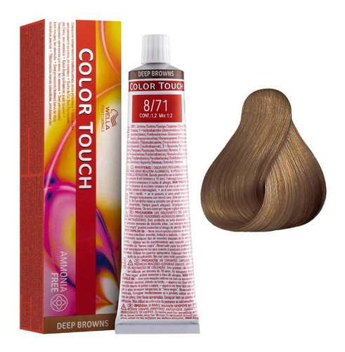  Tinte Semi Permanente Wella Color Touch 60 Ml Tono 8/71